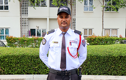 unarmed guards